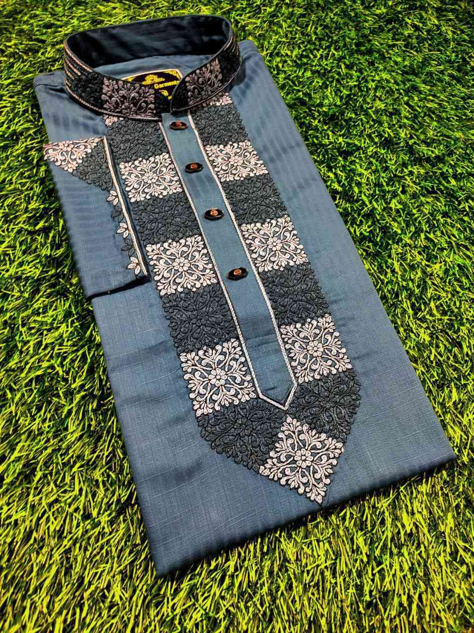 Premium Quality Embroidery Panjabi
